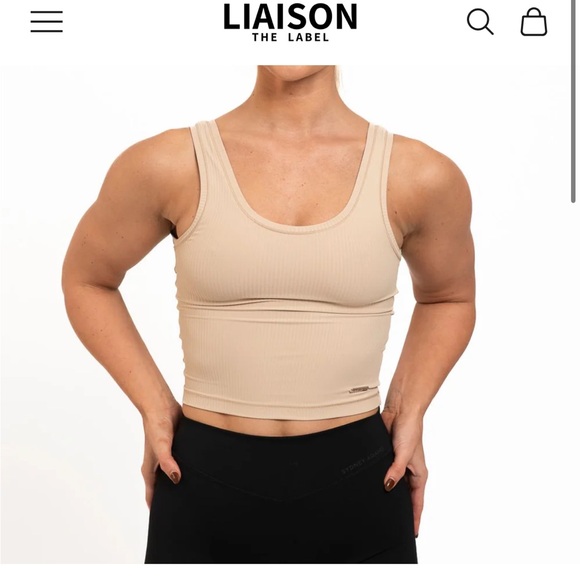 Liaison the Label CORE TANK (RIBBEDFIT FABRIC)
- THE SYDNEY ADAMS COLLECTION - M - Picture 1 of 3